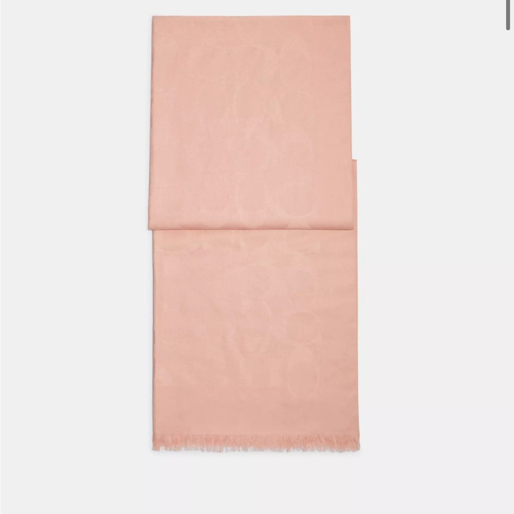 Pink Coach Signature C Wrap